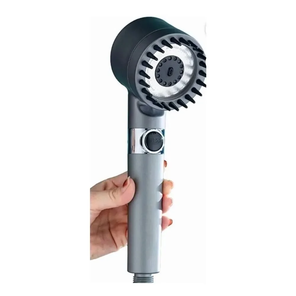 Filtered Shower Head With High Pressure 3+1 Spray Modes & Water Softener